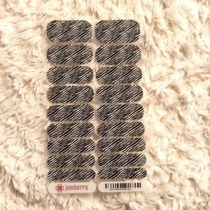 Jamberry black and white tiger